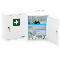 Falra szerelhető gyógyszeres szekrény Medisan A teljes 13157 DIN