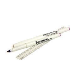 Kožný popisovač Securline s pravítkom (sterilný)