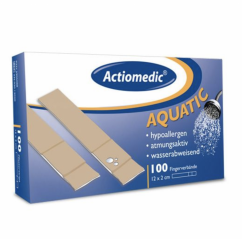 ACTIOMEDIC AQUATIC LONG - vodeodolná náplasť 12 cm (100 ks)