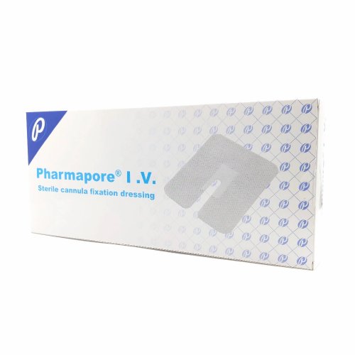 Pharmapore IV -krytie  s výrezom 6 cm x 7 cm (100 ks)