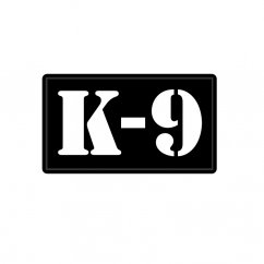 Nášivka  3D K9