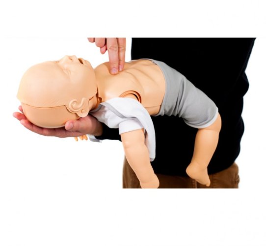 Practi-BABA PLUSZ újraélesztési próbabábu csecsemők értékeléssel