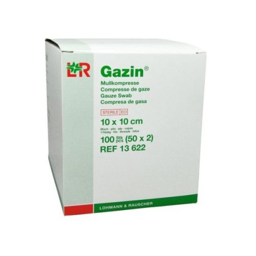 Gazin sterilný 10 cm x 10 cm