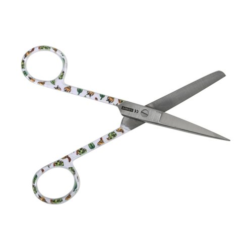 Nožnice rovné hrotnato-tupé 14 cm - húsenice