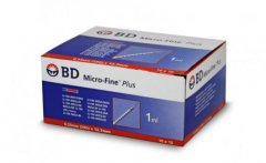 Inzulínová striekačka BD Micro-Fine Plus 100 ks
