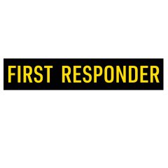 3D tépőzáras FIRST RESPONDER tapasz