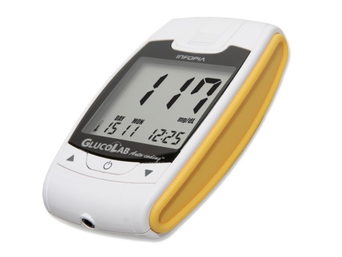 GlucoLab glükométer Automatikus kódolás - szett