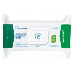 DESCOSEPT Sensitive Wipes BIO - dezinfekčné utierky 100 ks