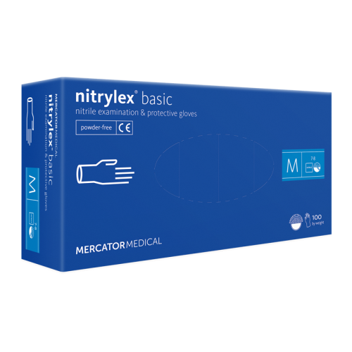 NITRYLEX Basic blue - nitril kesztyű 100 db