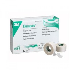 Durapore 2,5cm x 9,1 m tapasz