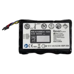 Tartalék akkumulátor AED REANIBEX 100 készülékhez