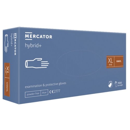MERCATOR hybrid+ - vinylové rukavice 100 ks