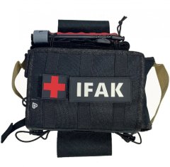 Tapasz Velcro 3D Medic Cross PIROS/FEKETE 4 cm