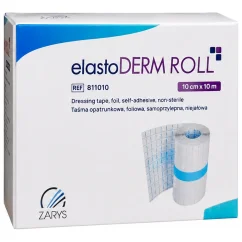 ZARYS elastoDERM ROLL 10 cm x 10 m fóliová transparentná náplasť