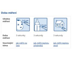 Thermoval baby - bezdotykový teplomer infračervený
