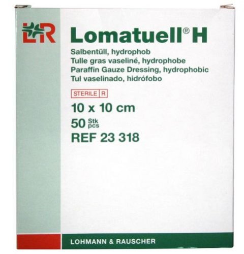 Lomatuell H 10 x 10 cm / 1 ks mastný tyl Exp. 09/2026