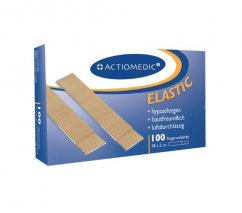 ACTIOMEDIC ELASTIC LONG - elastická náplasť 18 cm (100 ks)