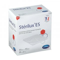 Sterilux ES steril 7,5 cm x 7,5 cm