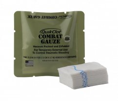 QuikClot Combat Gauze Z-Folded (7,5 cm x 3,7 m)