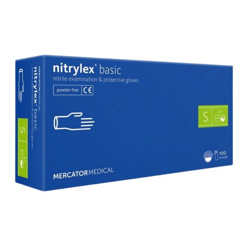 NITRYLEX Basic blue - nitril kesztyű 100 db