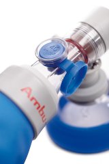 Lélegeztető ballon AMBU Mark IV. Baby (OA maszk,szel.,nyomásh.,reserv.)