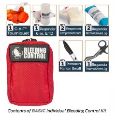 8- Pack Bleeding Control Kit - szett kezelésre vérzés