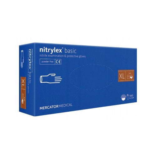 NITRYLEX Basic blue - nitril kesztyű 100 db