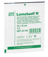 Lomatuell H 10 x 10 cm / 50 ks mastný tyl