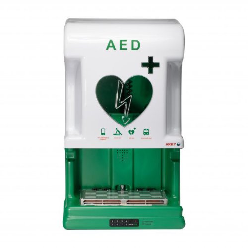 ARKY MAG PLUSZ - szabadtéri AED doboz riasztóval és PIN kód zár