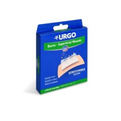 Urgo Burns Na popáleniny lipidokoloidná náplasť 10 x 7 cm 4 ks