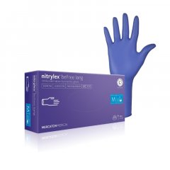 NITRYLEX beFree long - predĺžené nitrilové rukavice (100 ks)