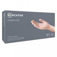 MERCATOR simple vinyl - vinylové rukavice 100 ks