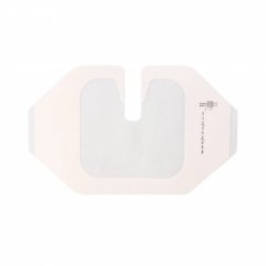 ELASTODERM F-IV transparentné filmové krytie 6 x 7 cm s výrezom