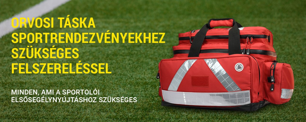 Felszerelt sürgősségi táska SPORT