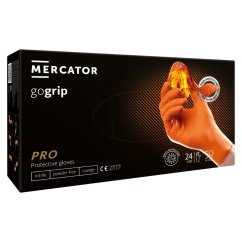 MERCATOR GoGrip Orange - nitrilové zosilnené rukavice