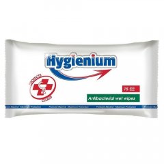 Antibakteriálne vlhčené obrúsky Hygienium 15 ks