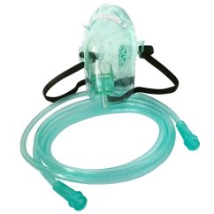 Oxigénmaszk csővel