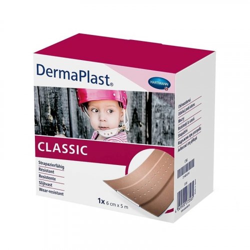 DermaPlast Classic - nedelená náplasť 6 cm x 5 m