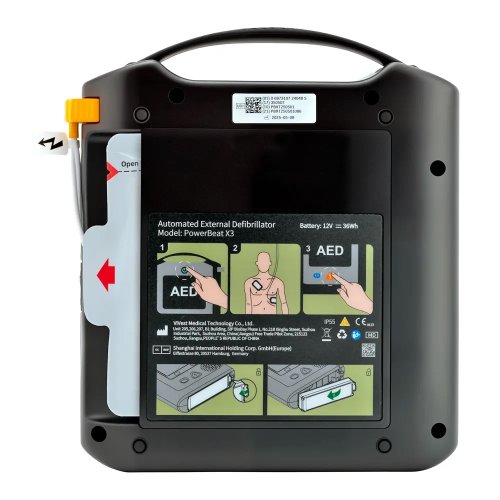 Vivest A1 - AED defibrilátor s detským módom a univerzálnymi elektródami