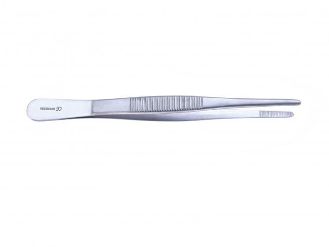 Steril fém csipesz PEHA 14 cm