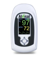 Alvital B -prstový pulzný oxymeter s alarmom