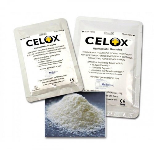 CELOX 15 g - hemosztatikus granulátumok