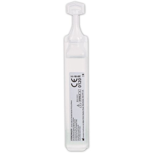 Sterowash 20 ml - výplach očí v ampulkách
