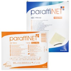 paraffiNET - zsíros tüll paraffinnal 10 x 10 cm 10 db