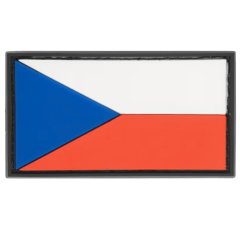 Nášivka Velcro 3D Česká vlajka