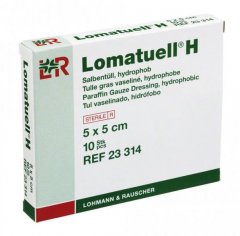 Lomatuell H 5 x 5 cm / 1 darab zsiros tüll