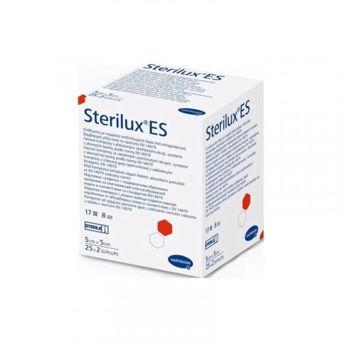 Sterilux ES sterilný 5 cm x 5 cm