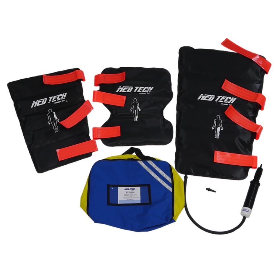 Deluxe Extremity Vacuum Splint Set sada vakuových dláh www.bexamed.sk