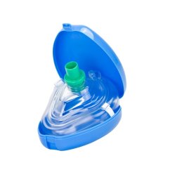 Vrecková resuscitačná maska HERZmed Blue