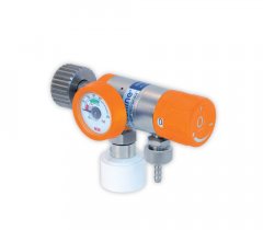 Fľaškový redukčný ventil MEDISELECT II QC 25L - oranžový
